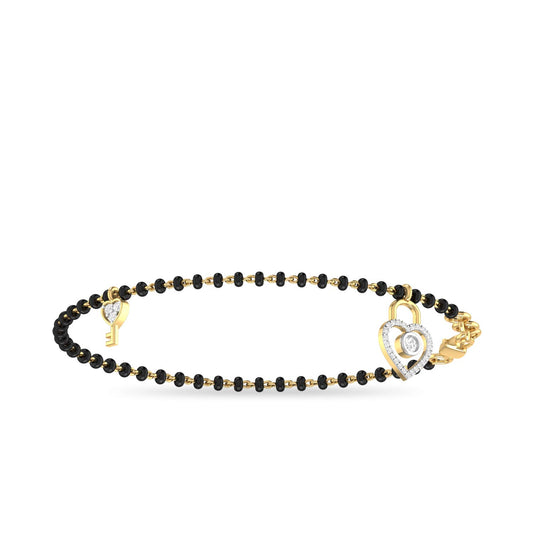 PC Jeweller 18k (750) Yellow Gold and Diamond Bracelet for Women