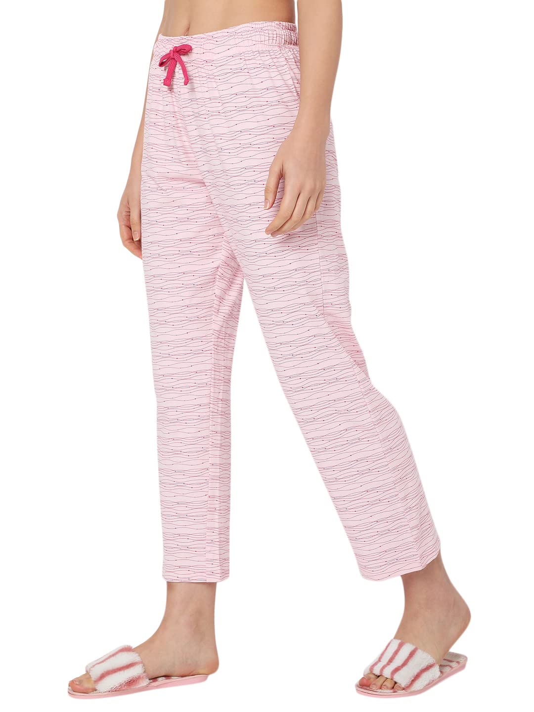 VERO MODA Intimates Regular Fit Sleepwear Set (254665901_Parfait Pink_M)