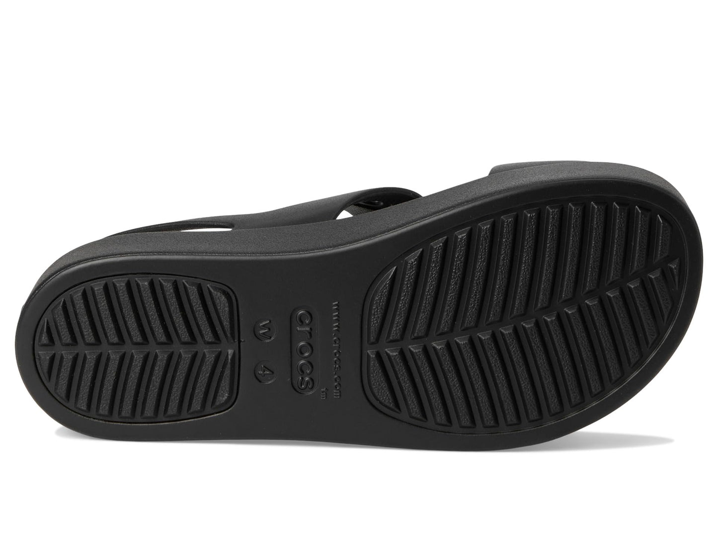 Crocs Brooklyn 4U Women Sandal (UK Size-6|Color-Black)