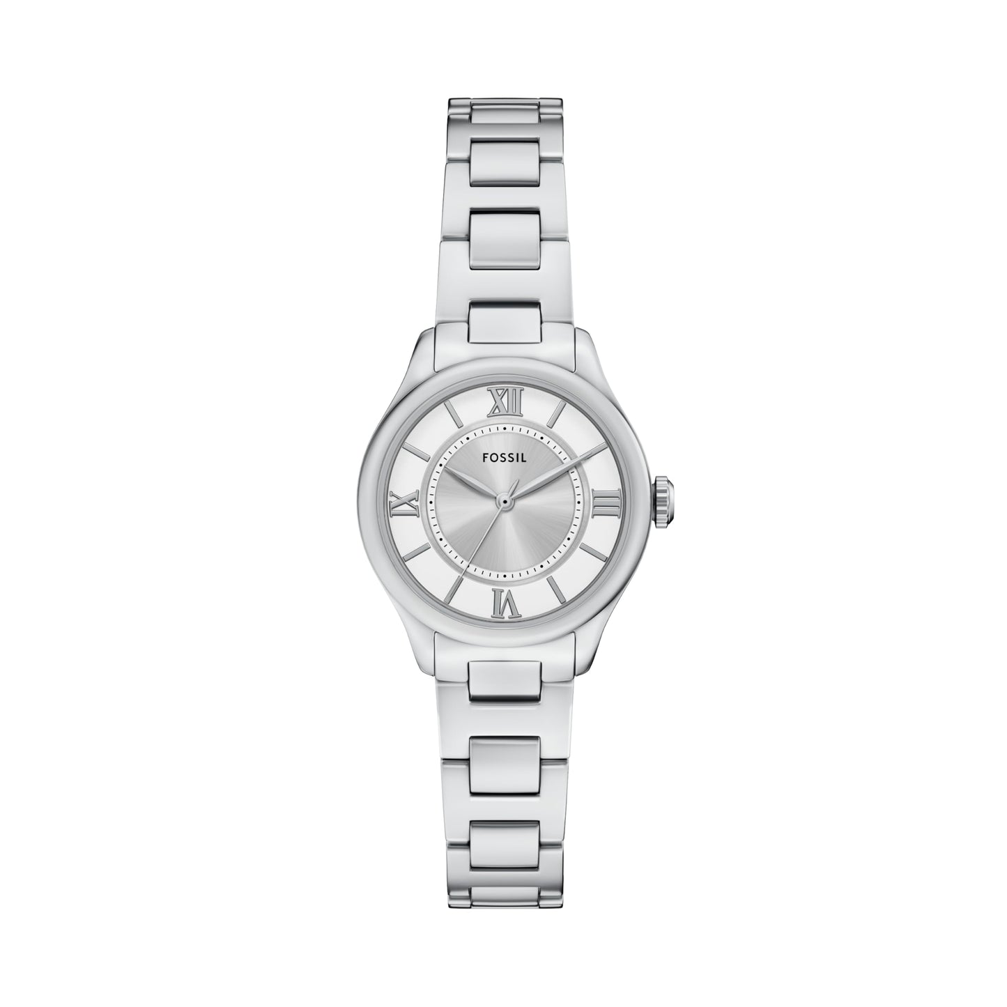 Fossil Gilmore Silver Quartz Stainless Steel Watch ES5419