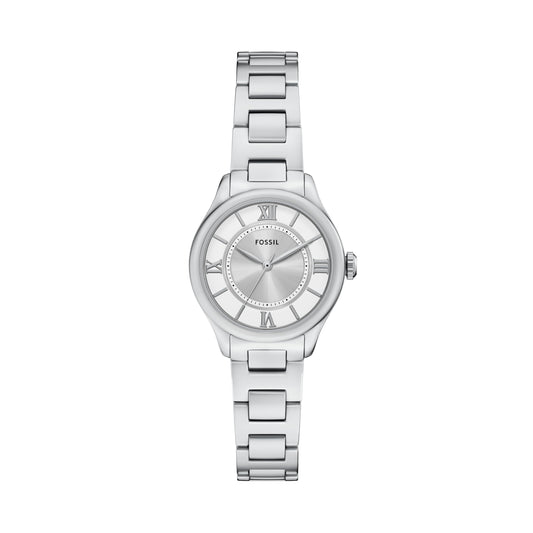 Fossil Gilmore Silver Quartz Stainless Steel Watch ES5419