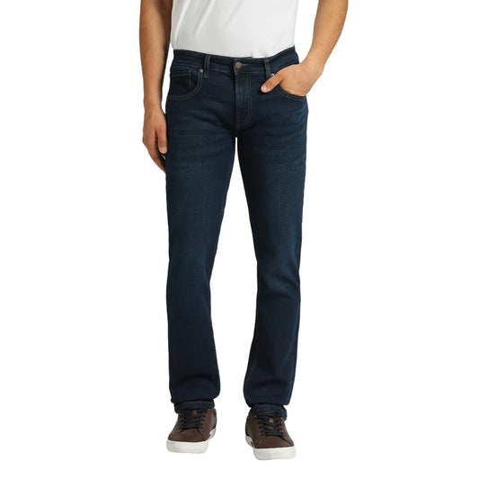 Pepe Jeans Men's Mid Rise Slim Fit Jeans Blue