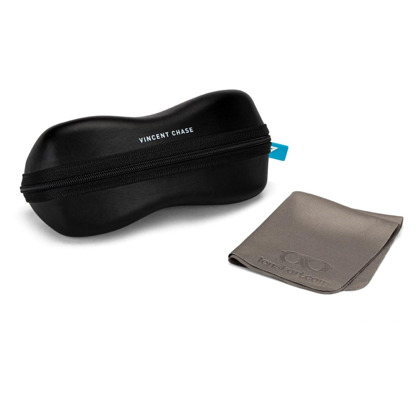 VINCENT CHASE EYEWEAR Vincent Chase By Lenskart | White-Blue Full Rim Cateye | Stardust | Branded Latest And Stylish Sunglasses | Polarized And 100% Uv Protected | For Women | Large | Vc S16930