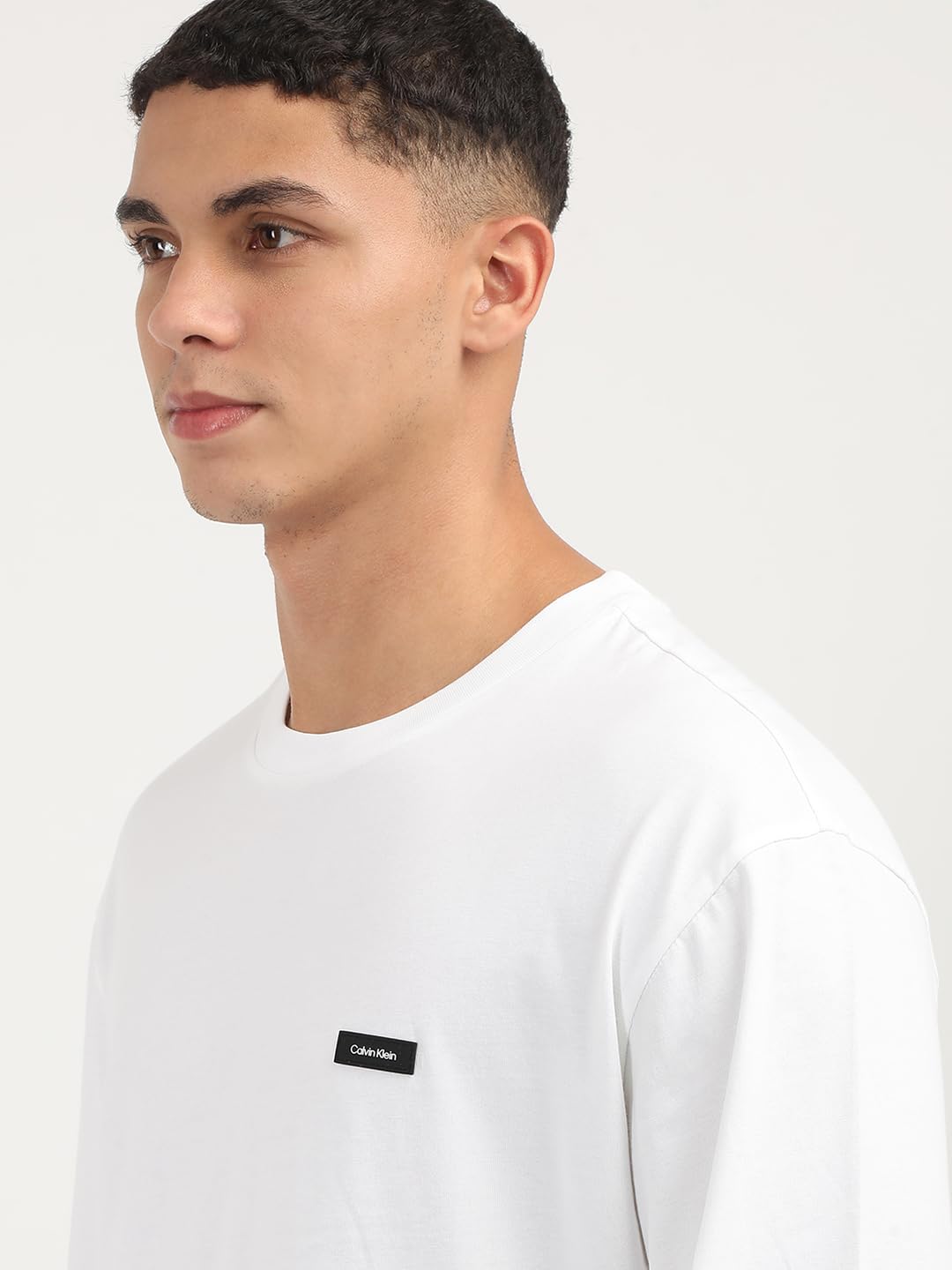 Calvin Klein Jeans Department690 Regular Fit T Shirt (K10K111847YAF_Bright White XL)