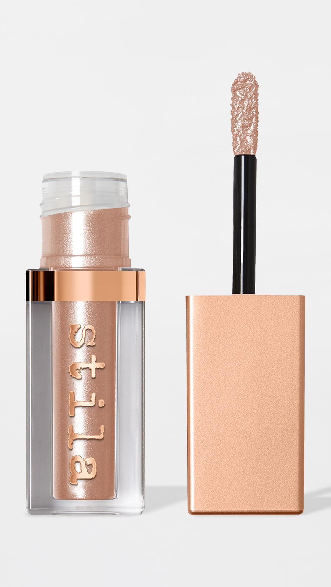 Stila Cosmetics Shimmer & Glow Liquid Eye Shadow – Kitten | Long-Lasting, High-Shimmer Finish with Lightweight, Water-Infused Formula for Smooth, Non-Tacky Wear