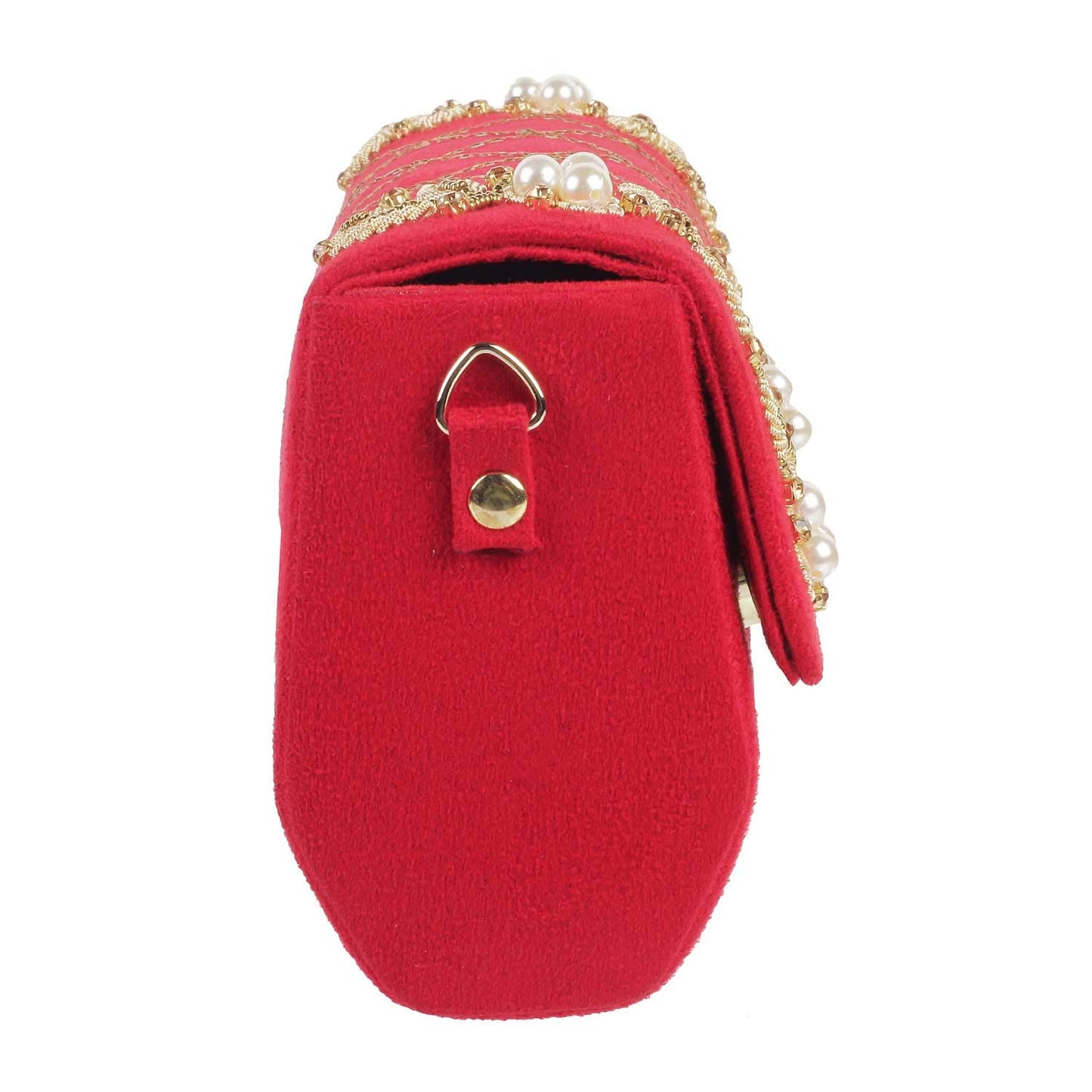 Mochi Womens Synthetic Red Sling (One Size)