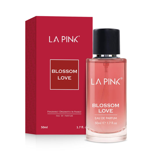 La Pink Blossom Love EDP Perfume for Woman & Man | Rose, Citrus, Fruity & Amber Notes | Long Lasting Unisex Luxury Fragrance for Men & Women | 50ml