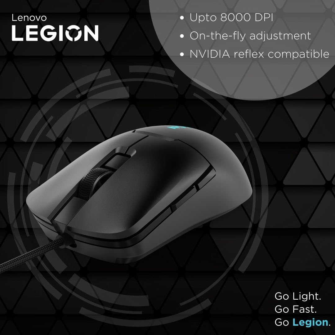 Lenovo Legion 9 Intel Core i9-13980HX 16" (40.64cm) 3.2K Mini LED 1200Nits 165Hz Gaming Laptop (32GB/2TB SSD/NVIDIA RTX 4090 16GB/Black/2.5Kg), 83AG0044IN +M300s Mouse