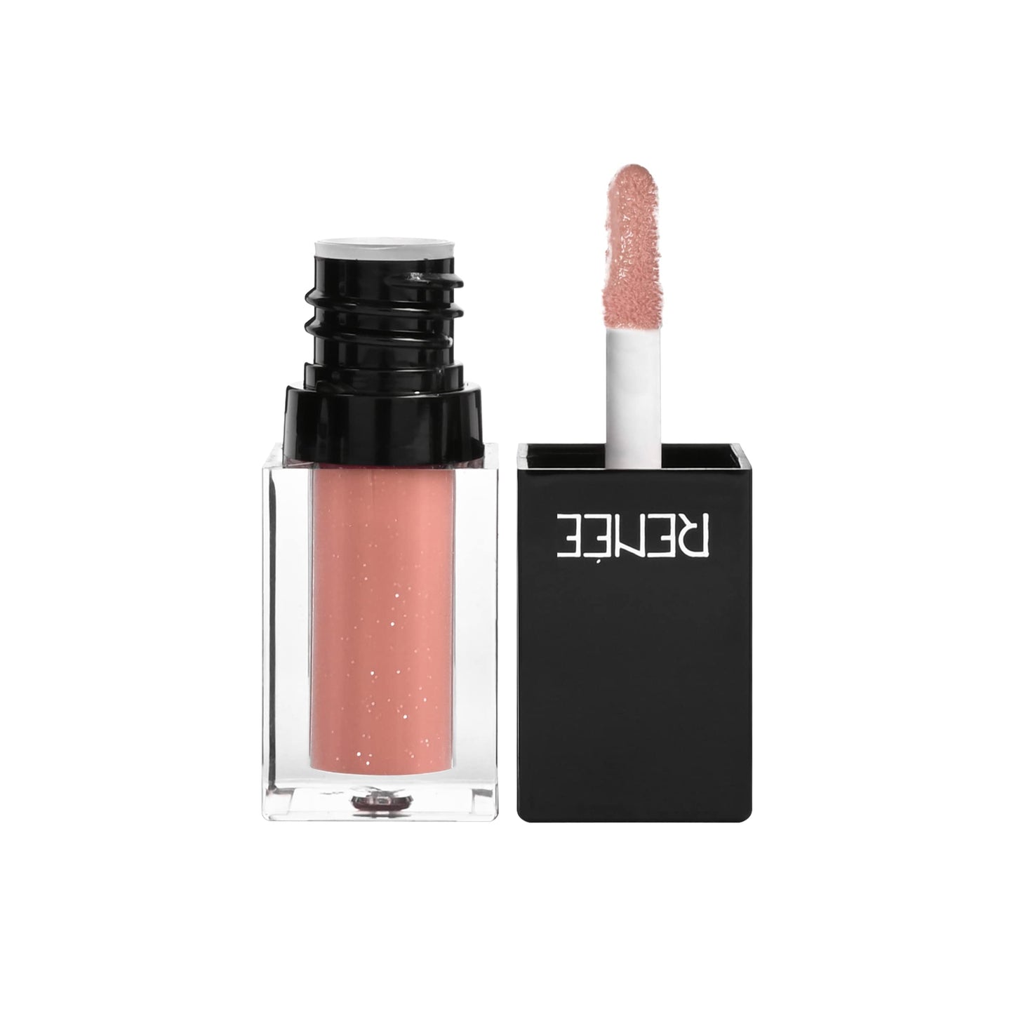 RENEE See Me Shine Lip Gloss - No Show Nude 2.5ml, Non Sticky Glossy & Non Drying Formula, Moisturizing Effect, Compact and Easy to Carry