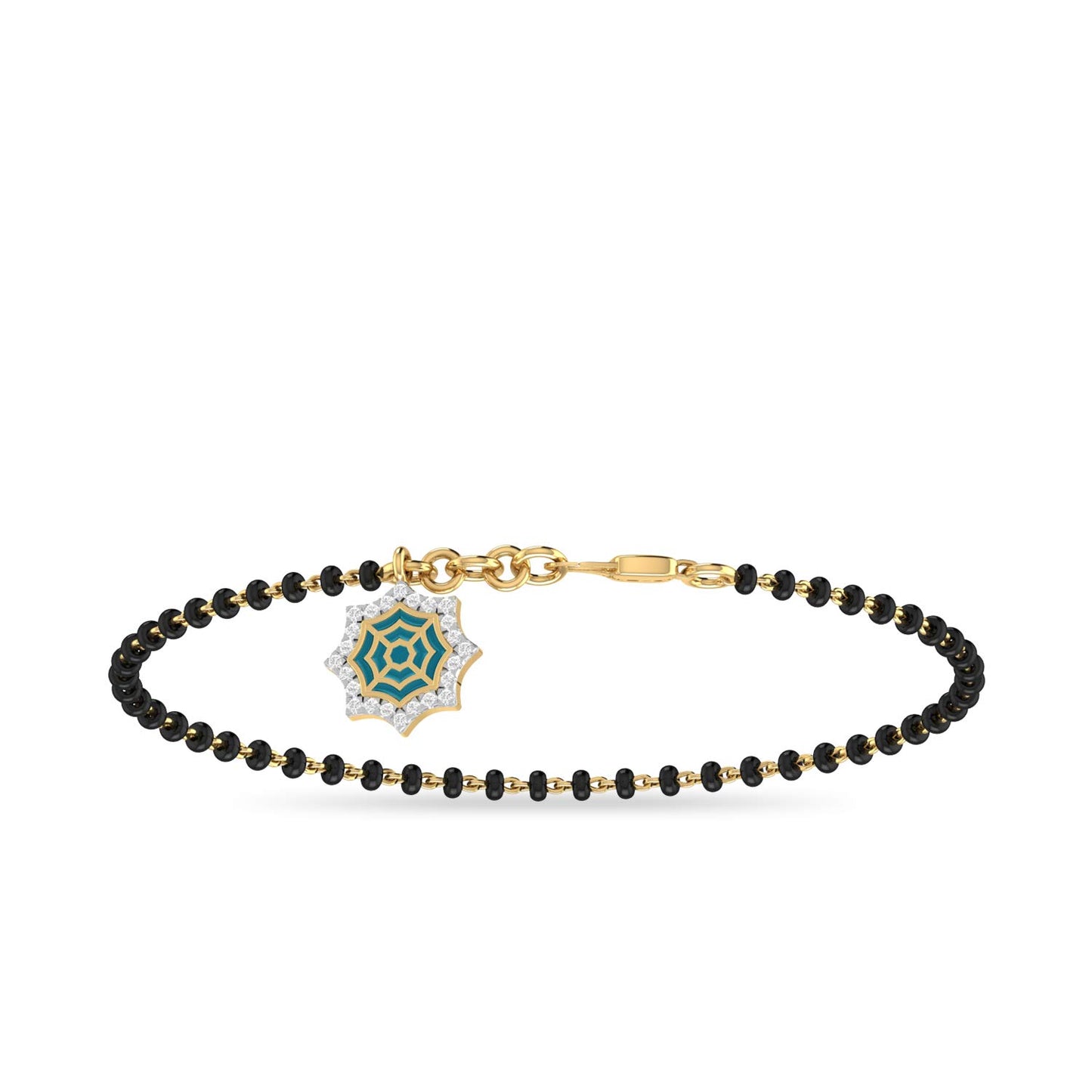 PC Jeweller 18k (750) Yellow Gold and Diamond Bracelet for Women