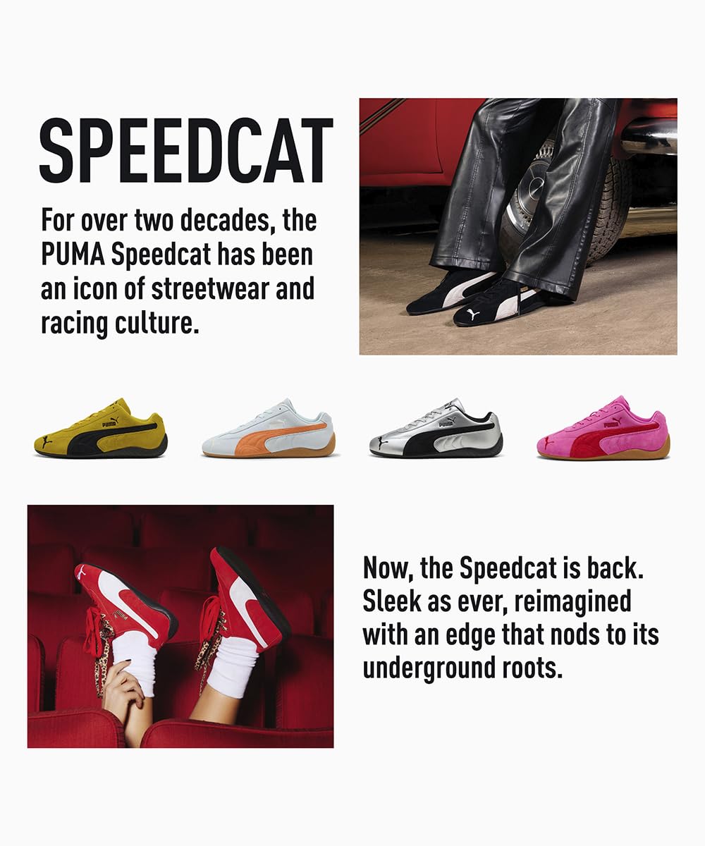 PUMA Womens Speedcat Ballet SD Wns Black-Mauve Mist Sneaker 5UK (40128702)