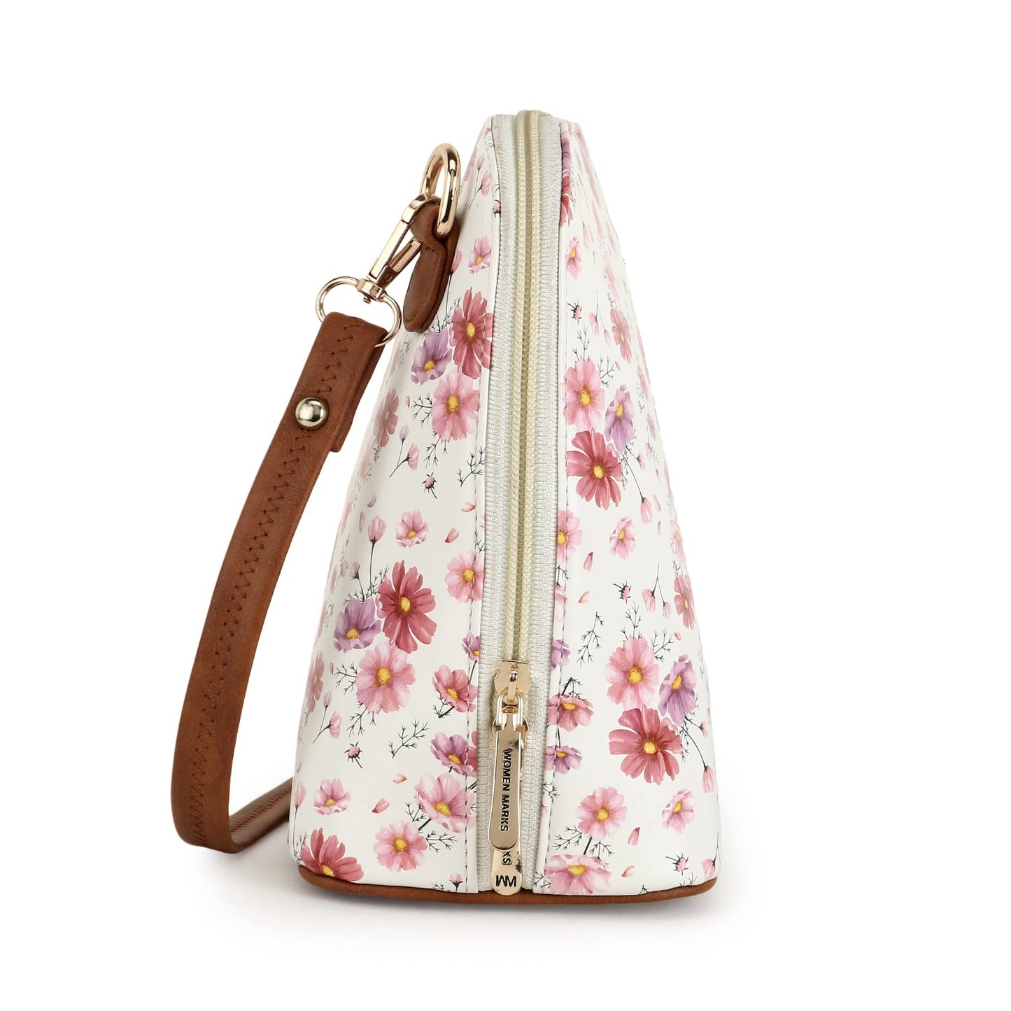 WOMEN MARKS, Women's PU Leather Sling/Crossbody Bag, with Internal Pocket, Pretty Look in Multiple Color for women (WHITE)