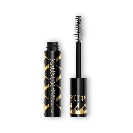 Stila Cosmetics Magnum XXX™ Mascara – Black | Mega-Volume, Lightweight Formula with Lash-Conditioning Benefits & a Super-Size Brush for Bold, Full-Bodied Lashes