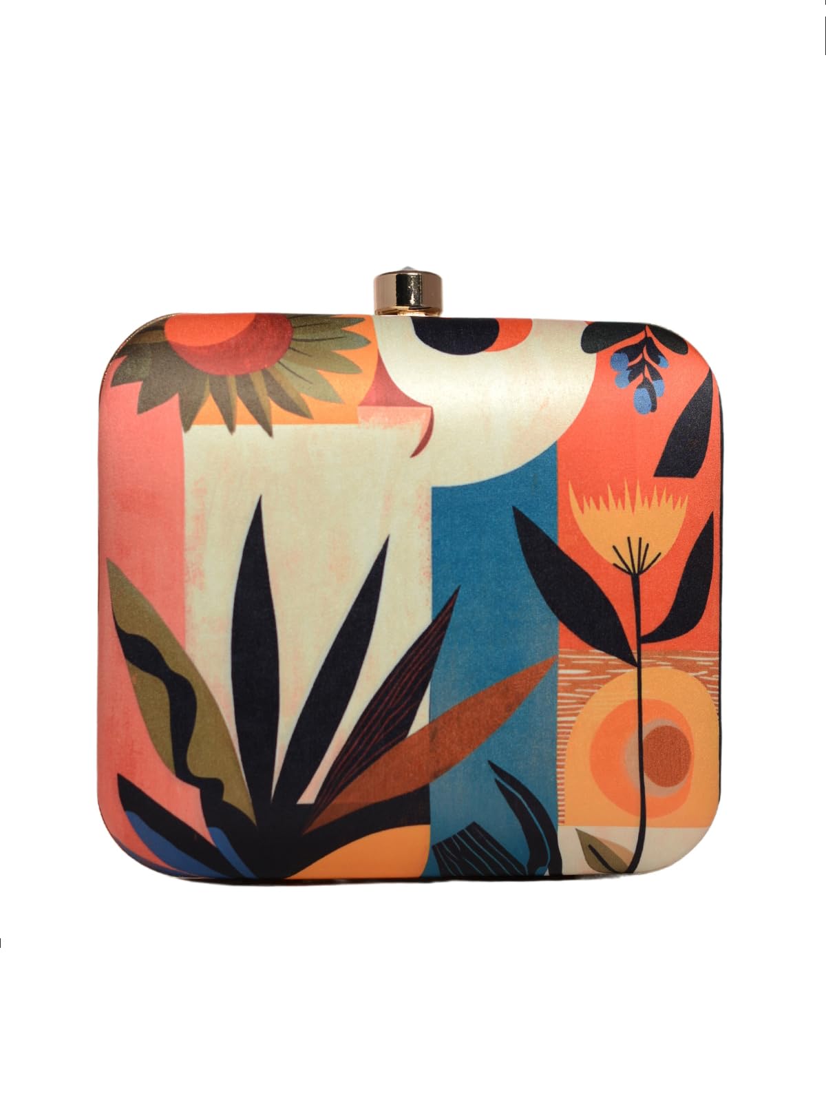 Artklim Abstract Art Printed Clutch