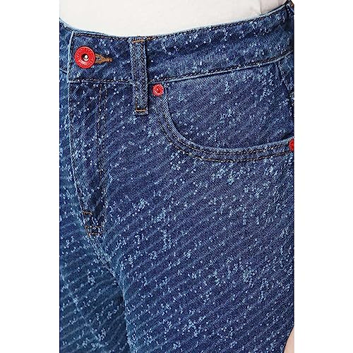 VERO MODA Straight fit Jeans (133177301_Blue Bonnet_34_)