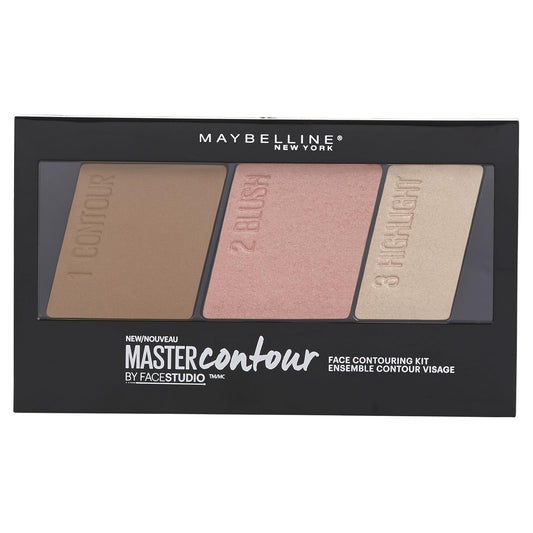 Maybelline New York Face Studio Master Contour Palette, Light to Medium, 10g
