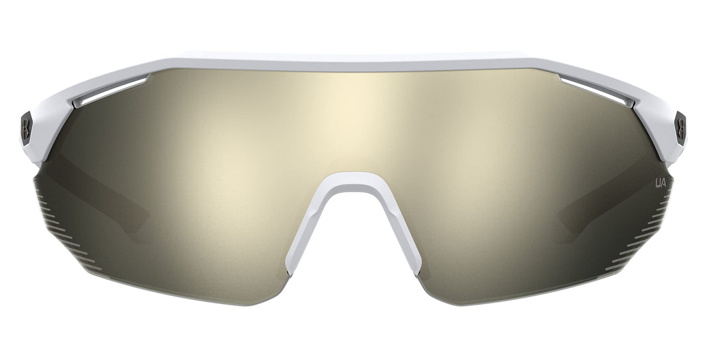 Under Armour Ivory Multilayer Lens Special Shape Sunglass Rimless Grey Frame - 204181Kb799Ue