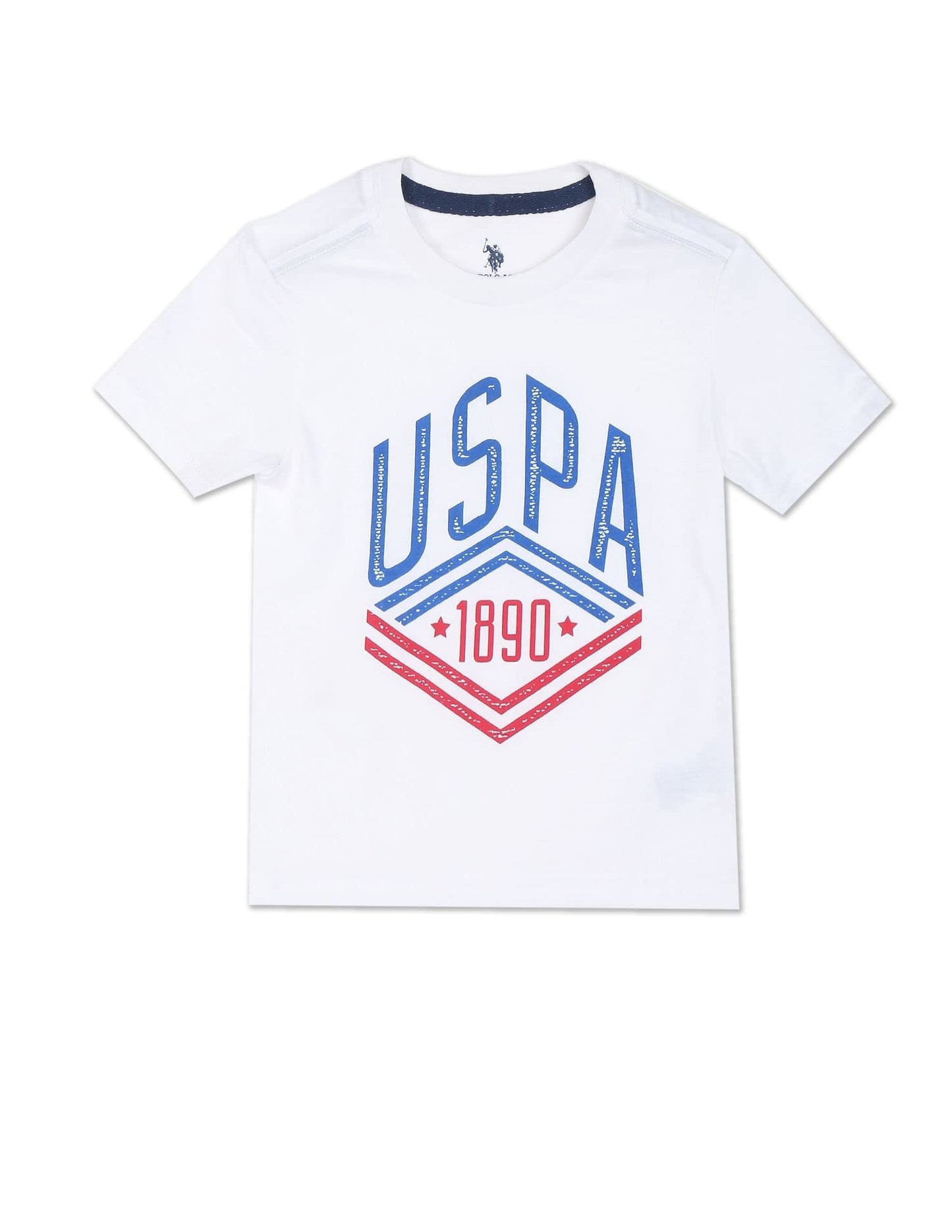 U.S. POLO ASSN. Boys Pure Cotton T-Shirt - Pack of 2 (UKTSHON0015R_Assorted 3_6 Years-7 Years)