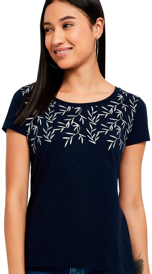 Max Women's Regular Blouse (SU22CCP03_Navy L)