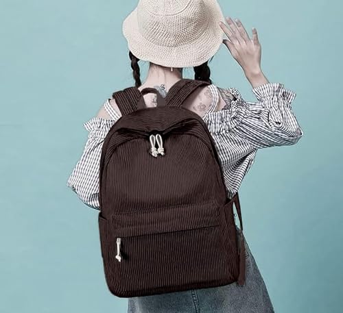 Satic Backpacks for Women/Men Stylish Trendy Casual College Backpacks, Designer School/College/Picnic Bag Backpack For Girls & Women (Dark coffee)