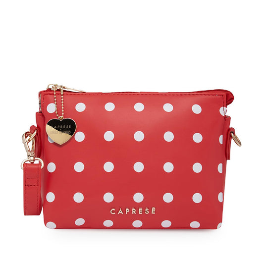 Caprese Rosie Sling Bag for Women (Medium, Maroon)
