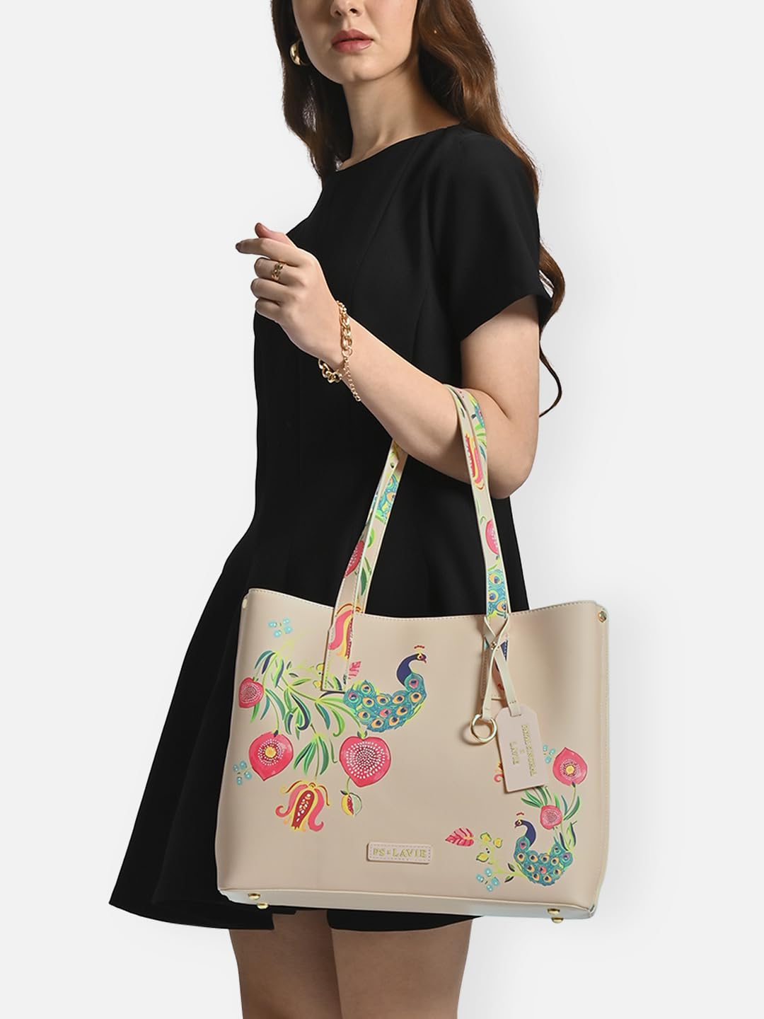 Lavie X Payal Singhal Limited Edition Women's Anarmor Large 3C Totebag | Ladies Purse Handbag