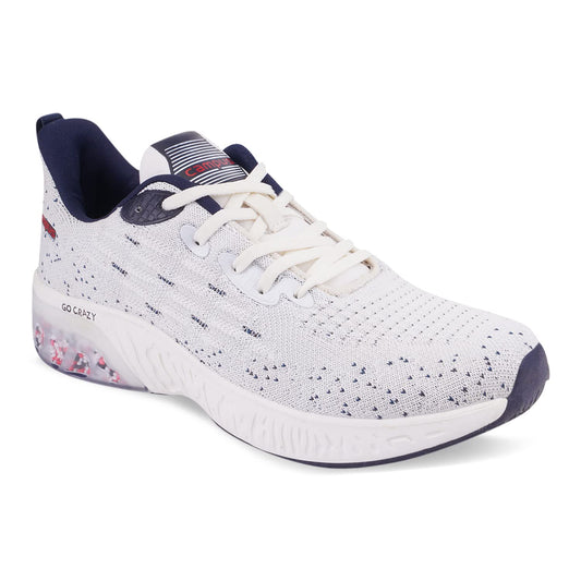 Campus Men's Rim Running Shoes Off WHT/Navy - 7UK/India