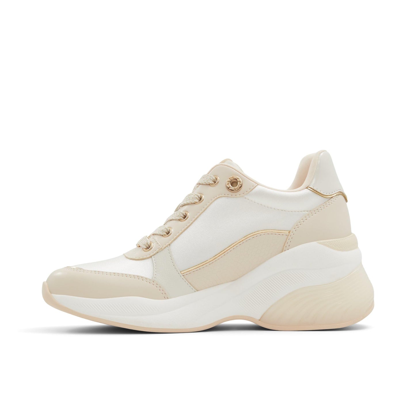 Aldo MELEYSA-IN271 Ladies Beige Wedge Sneakers