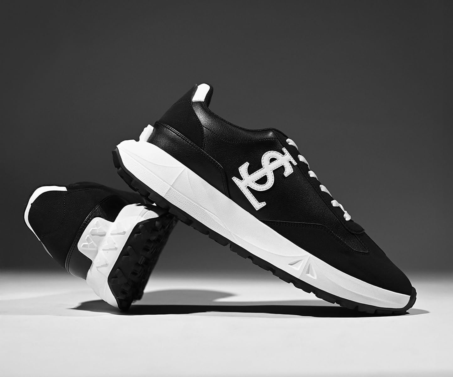 LOUIS STITCH Egyptian Black Sneaker for Men | Comfortable & Durable Sneaker | LSP-SNK-NBL | UK-11