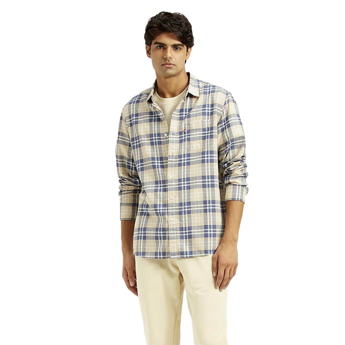 Levi's Men's Slim Fit Shirt (32907-0530_Multi
