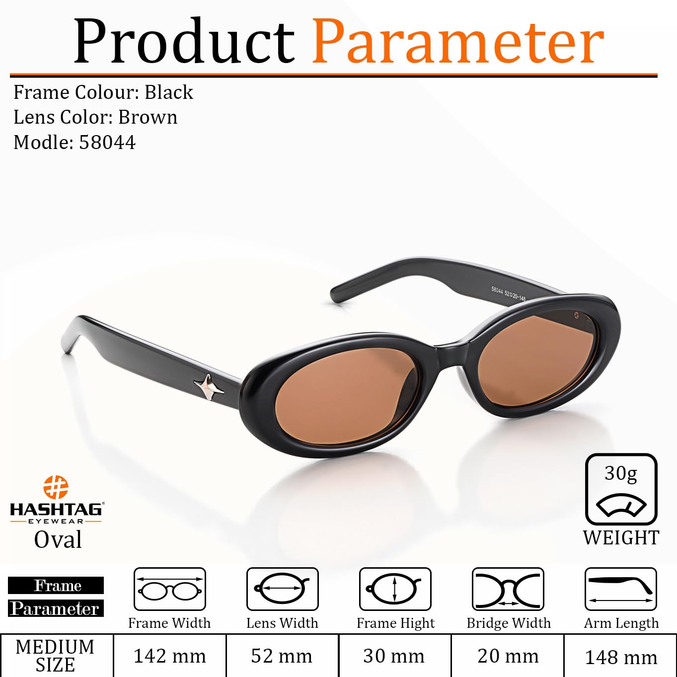Vibe lens Trendy Retro Oval Sunglasses for Men & Women | Black Polycarbonate Frame | UV400 Protection | Classic Sun Glasses | Cooling Glass | Retro Shades