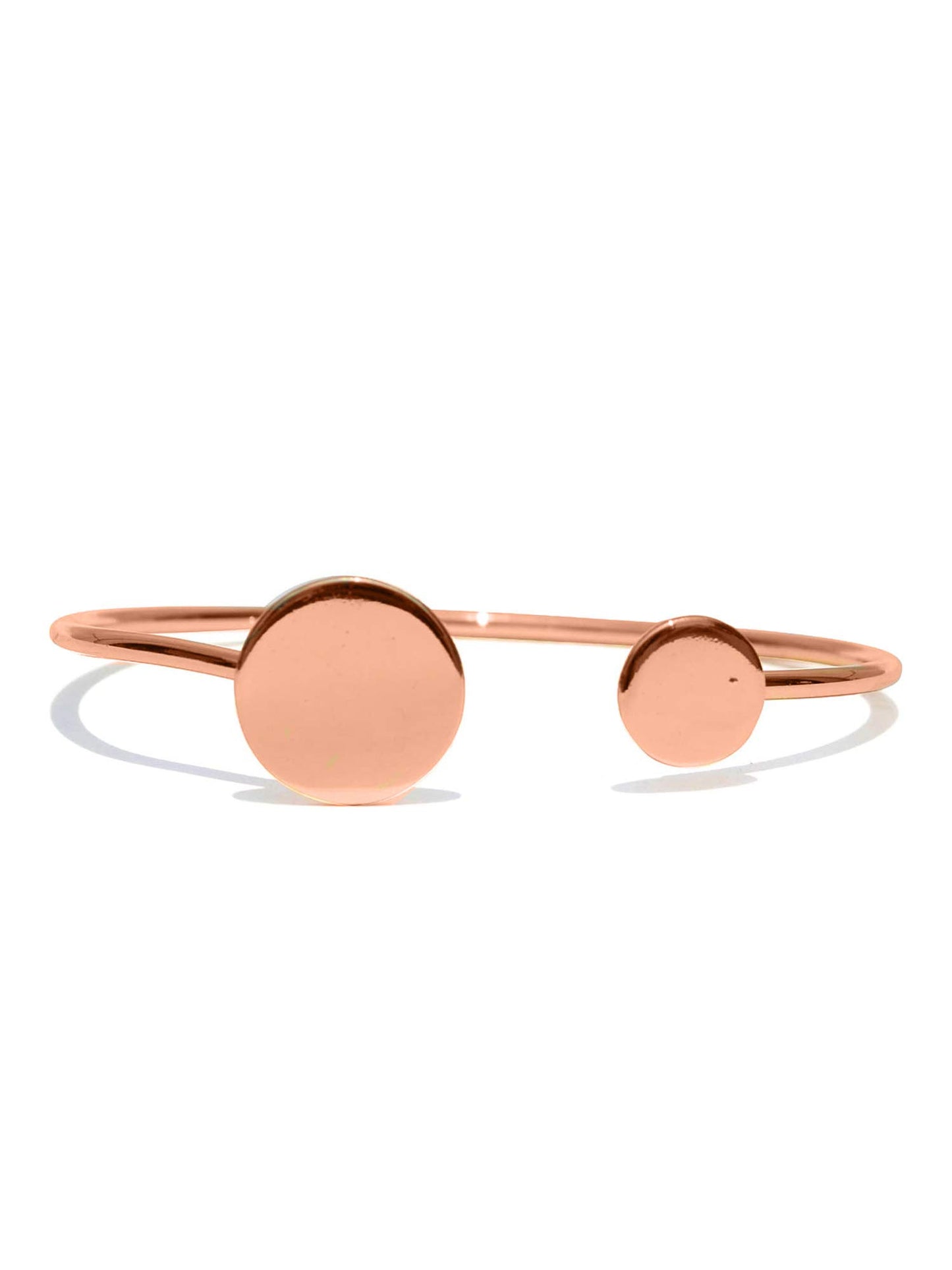 Joker & Witch Stainless Steel Women Aria Rosegold White Dial Analog Watch Bracelet Set, Gold Band