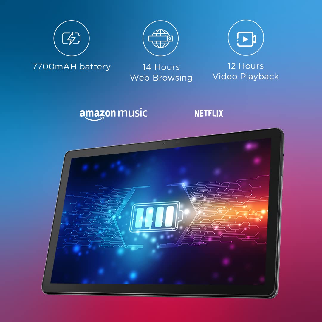 Lenovo Tab M10 FHD Plus(3rd Gen)| 10.61 Inch, 2K Display| 6 GB RAM, 128 GB ROM| Wi-Fi| Snapdragon Processor| 7700 mAH Battery| Quad Speakers with Dolby Atmos| TÜV Rheinland Low Blue Light Certified