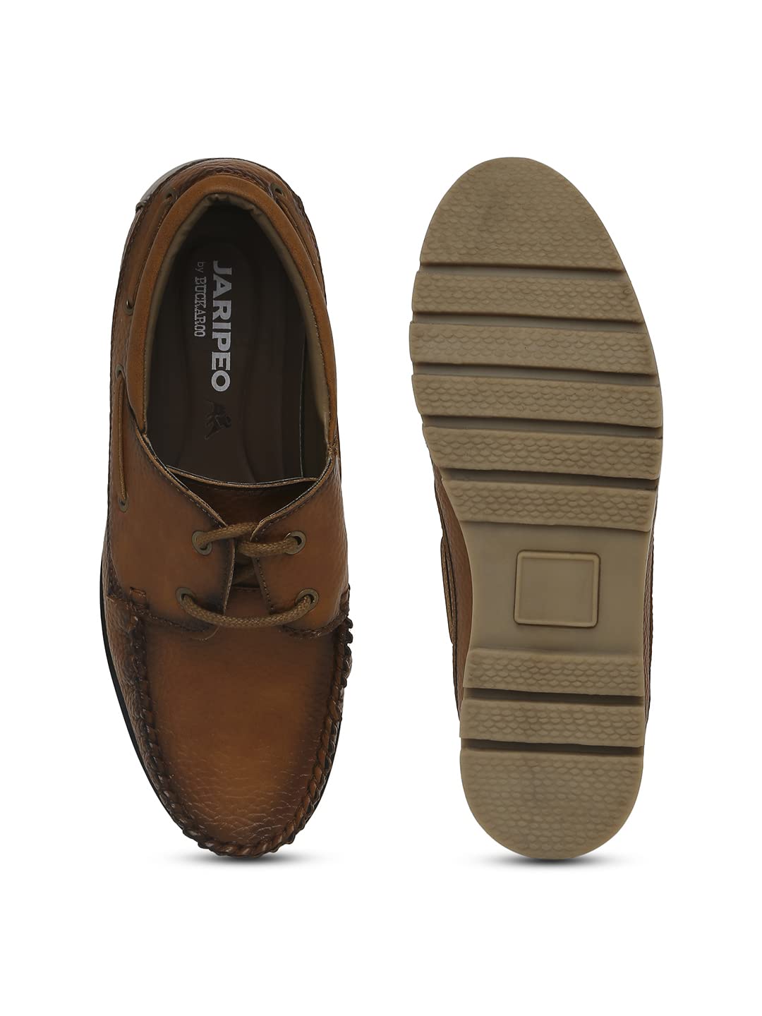 Buckaroo Jaripeo XIOMAR Premium Vegan Synthetic Tan Casual Shoes for Men: Size UK 8