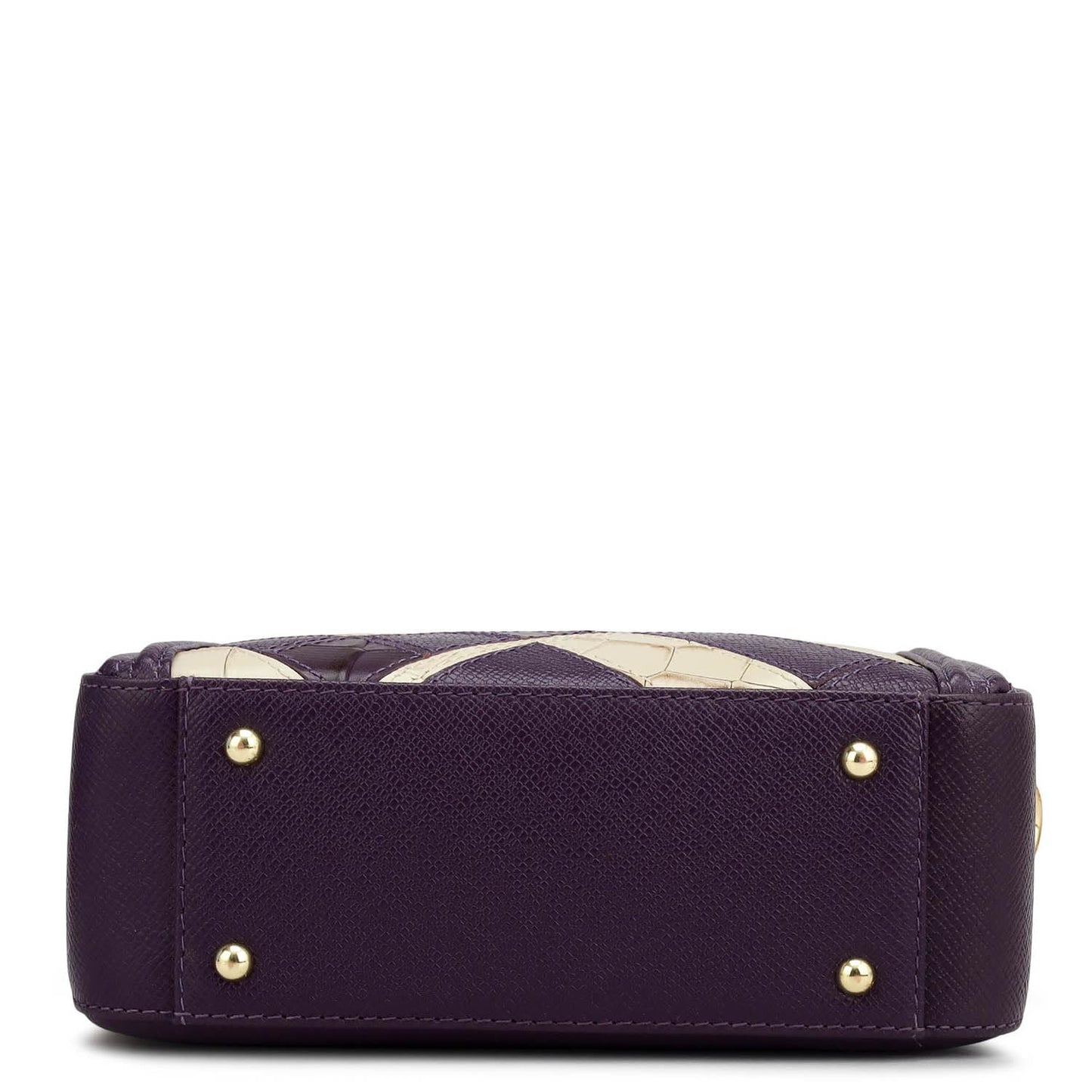 Da Milano Small Leather Sling - Purple (02065)