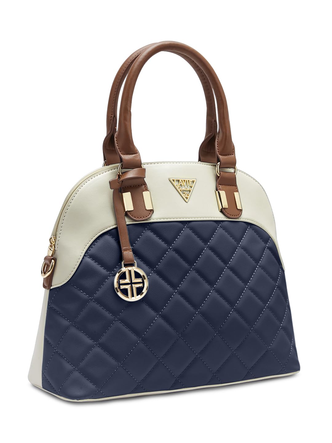Lavie Signature Women's Texas Satchel Handbag for Women | Satchel Bag for Work | Ladies purse | Stylish Shoulder Bag | Gift For Women