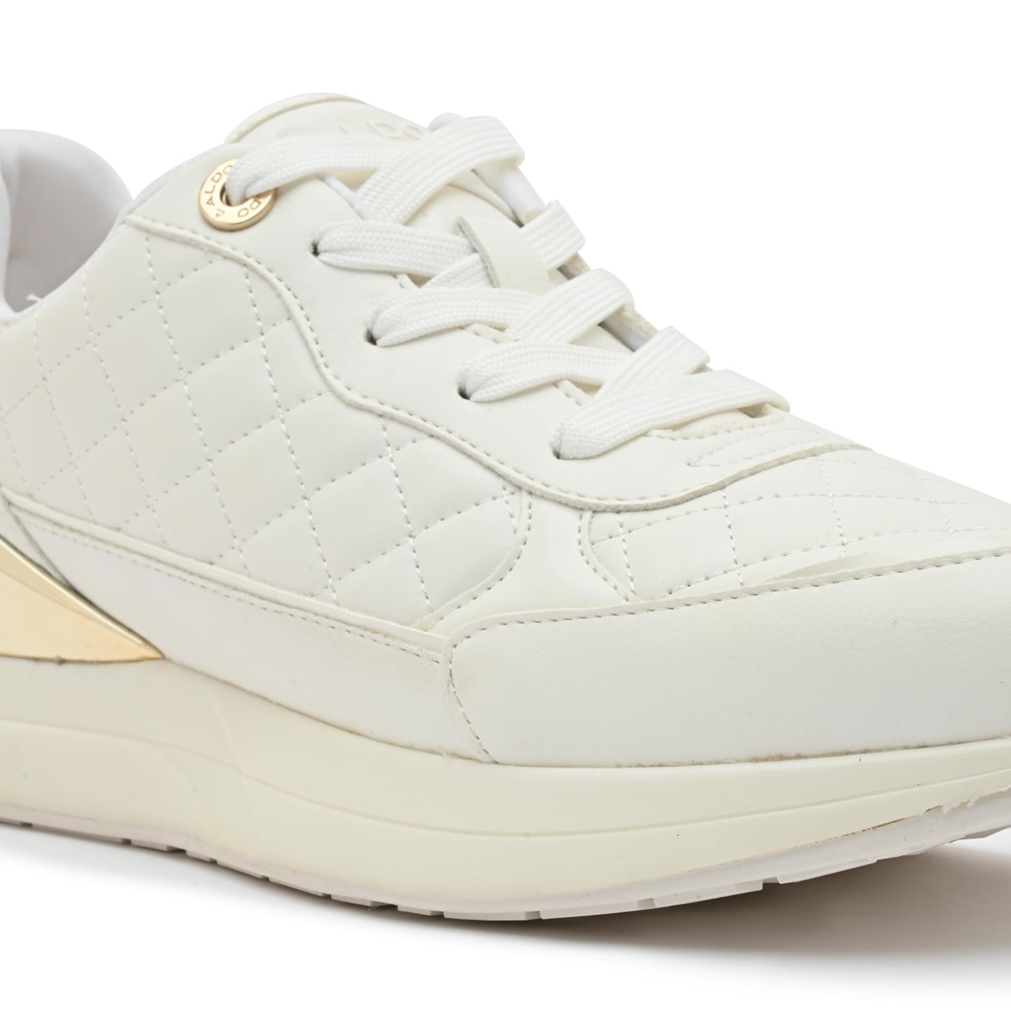 Aldo COSMICSTEP-IN100 Ladies White Flat Sneakers