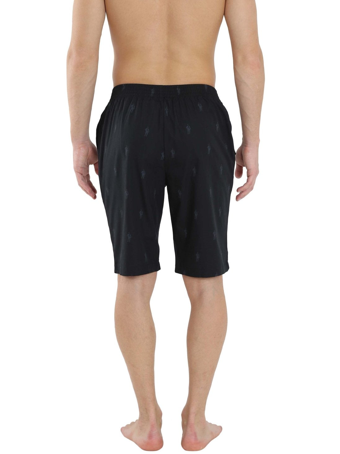 Jockey Men's Cotton Shorts (8901326151730_9005_Large_Black and Graphite)