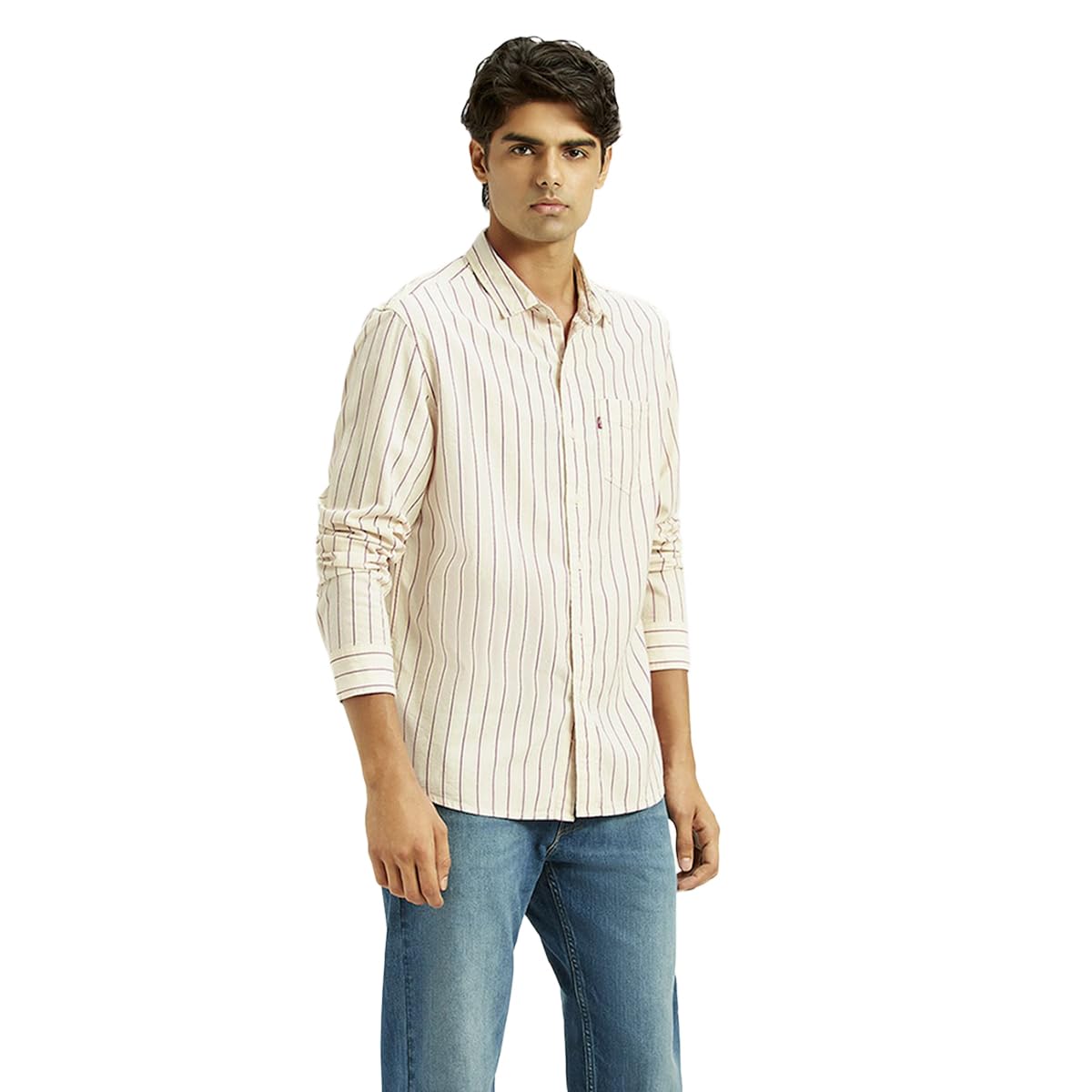 Levi's Men's Slim Fit Shirt (32907-0524_White