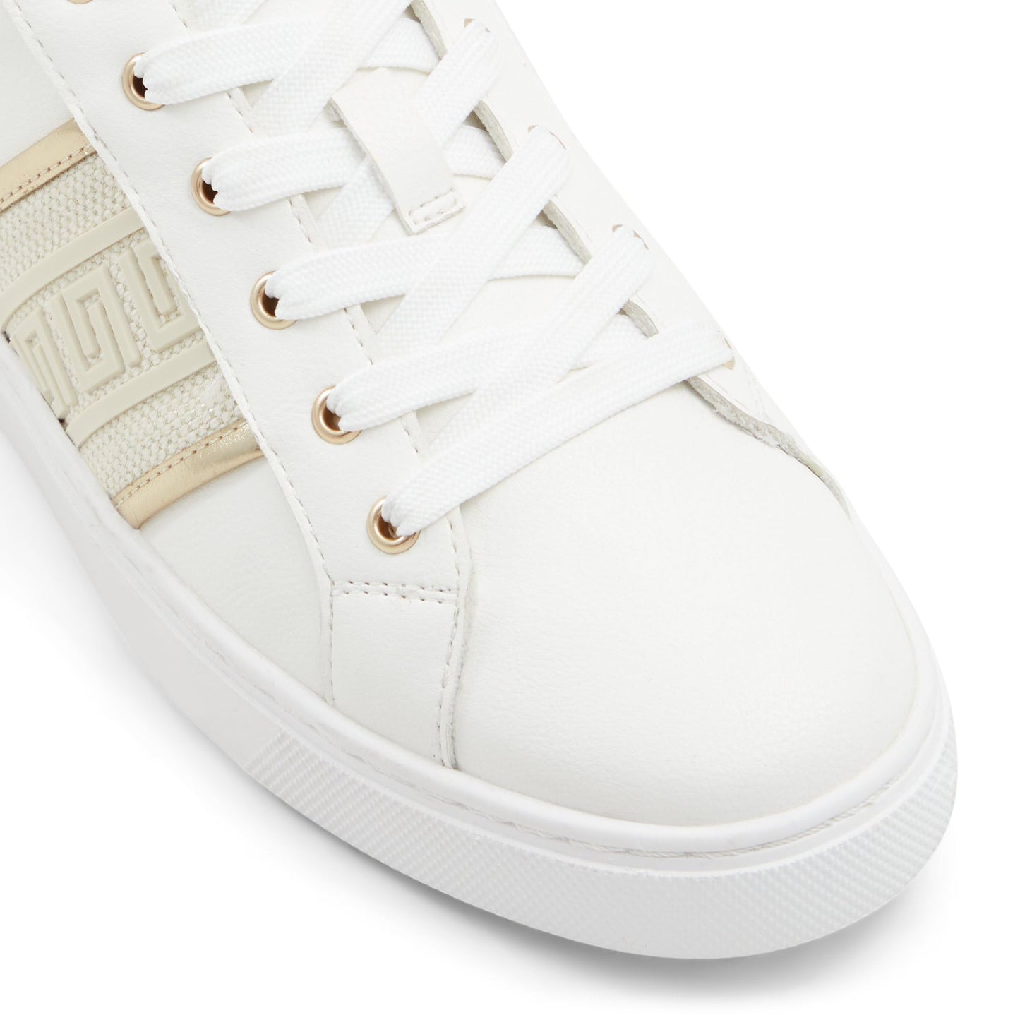 Aldo PALAZZI-IN712 Ladies Gold Flat Sneakers