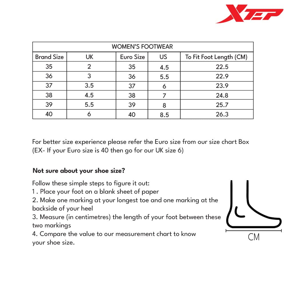 XTEP Purple, White Reactive Coil Running Shoes for Women EURO-39