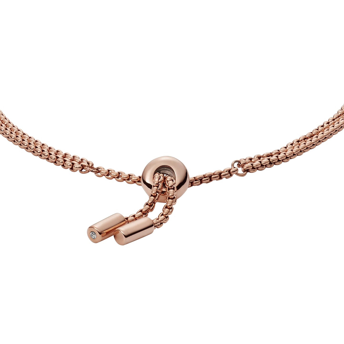 Fossil Women's Misty Autumn Rose Gold Bracelet Jf02951791