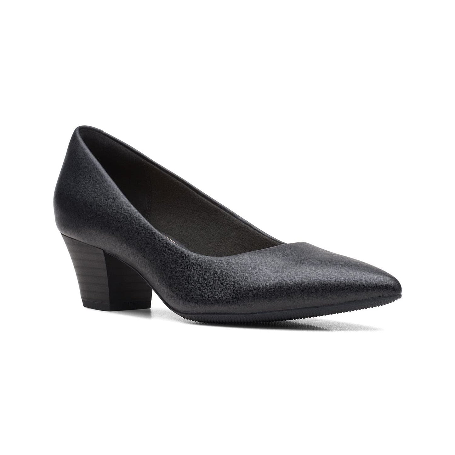 Clarks Teresa Step Black Leat UK-7