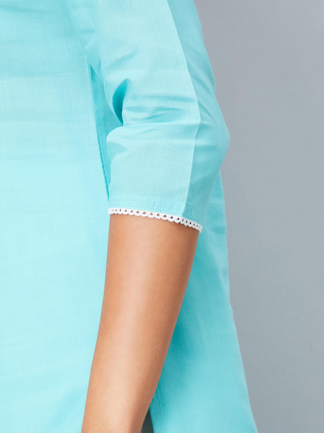 Max Women's Polycotton Regular Kurta