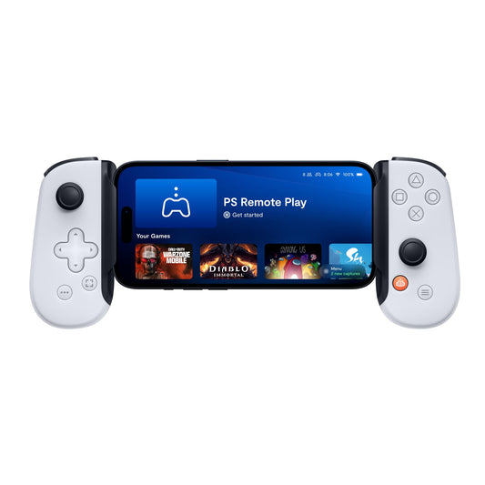 Backbone 2nd Gen PlayStation Edition Online Game Services Console for Android and iPhone 15 Series (USB-C) Turn Your Phone into a Gaming Console - Play PlayStation, Xbox, Call of Duty & More