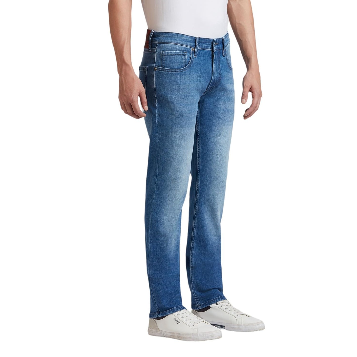 Pepe Jeans Men's Mid Rise Slim Fit Jeans Light Used