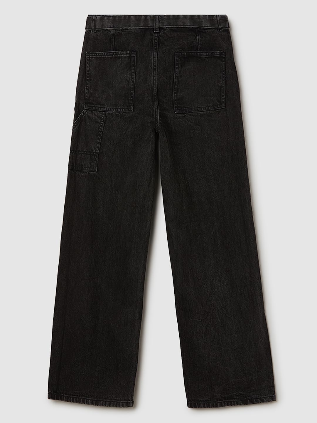 Max Girl's Relaxed Jeans (W24EFD02B_Black