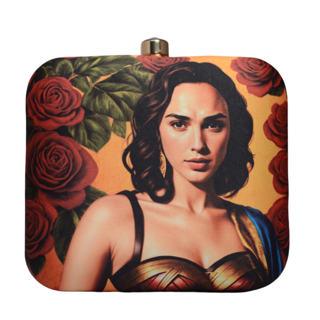 Artklim Gal Gadot Printed Clutch