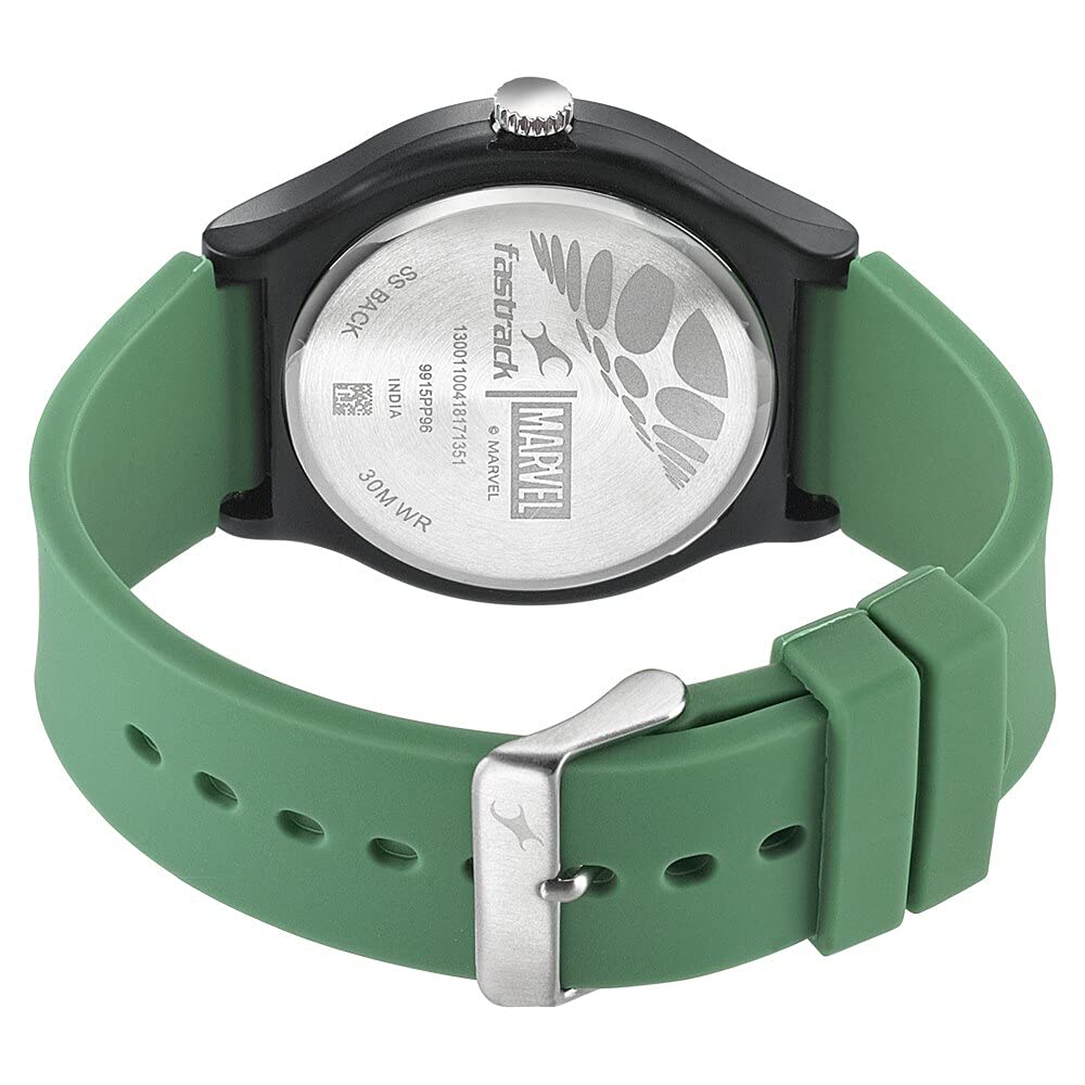 Fastrack Tees Analog Black Dial Unisex-Adult Watch-9915PP96