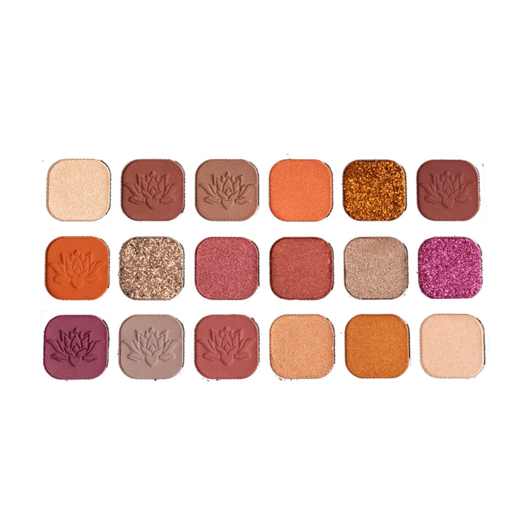 Makeup Revolution Forever Flawless Spirituality, Matte Eyeshadow Palette, Create Long-Lasting Eye Makeup Looks, Vegan & Cruelty-Free, 20g, Multicolor